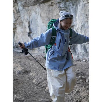 《曠野引力》山系戶外登山徒步三合一防風沖鋒衣連帽夾克外套秋冬