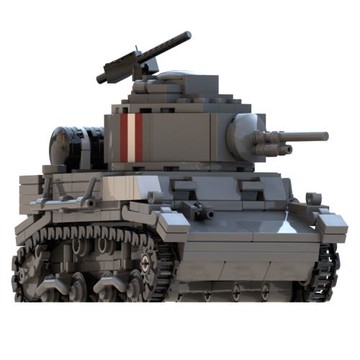 積木佳磚跨境玩具外貿MOC180513輕型坦克軍事系列小顆粒益智熱賣