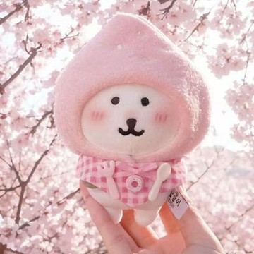 台灣出貨 自嘲熊娃衣 10cm娃裝 13cm娃衣 18夏日甜品屋系列 chiikawa娃衣 努努衣 毛絨粉色草莓頭套