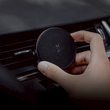 MagMount MagSafe 磁吸無線充電車載手機支架-迷霧灰