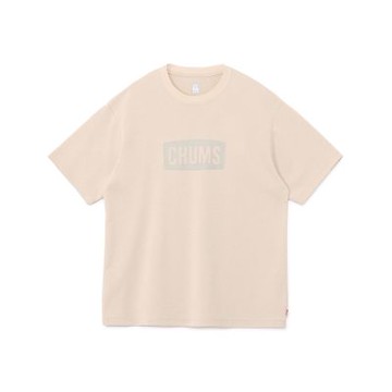 CHUMS CD CHUMS Logo T-Shirt 男 短袖上衣 米灰色 CH012755G057
