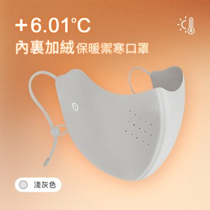 內裏加絨保暖禦寒口罩