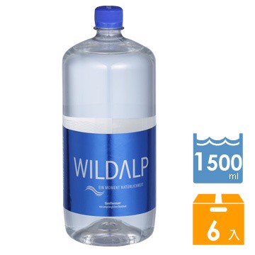 WILDALP  奧地利天然礦泉水(1500ml/6瓶)