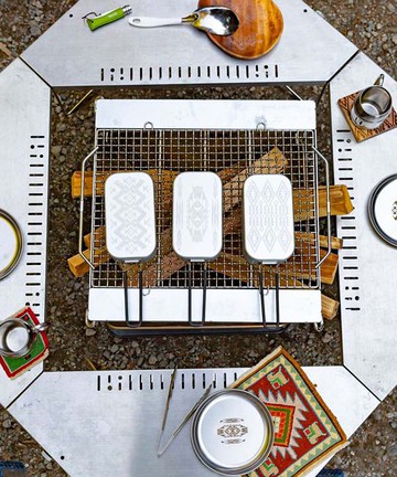 【熱門預購】民族風圖騰鋁合金露營飯盒 CMTP12A4