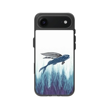 iPhone Air Clear (相機按鈕) 酷墨灰 - 花生騷 WasangShow - 飛魚經典款