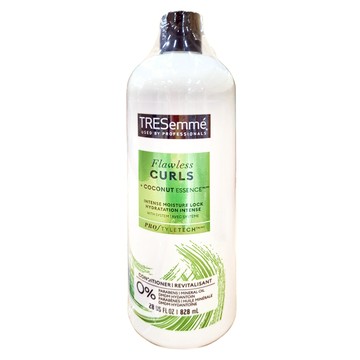 TRESemme 潤髮乳 無瑕捲髮 7倍滋潤 含椰子油  828ml  1瓶