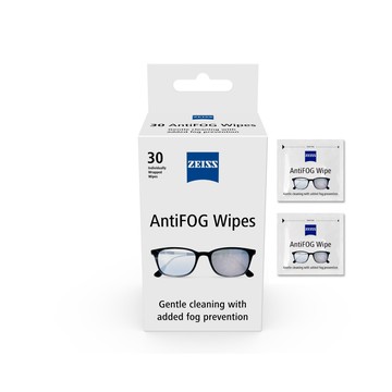 ZEISS 防霧拭鏡紙 30入(適用眼鏡、3C螢幕、鏡頭、泳鏡)
