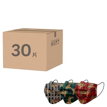 CHACER 佳和口罩 成人平面醫用口罩  福虎生豐禮盒  30片  1盒