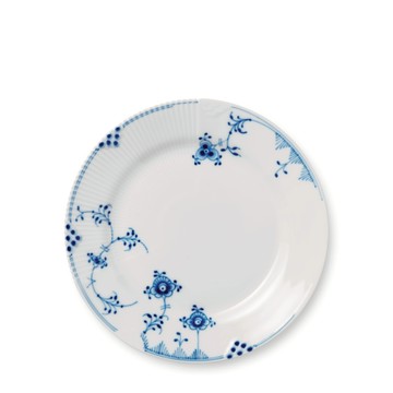 藍色繽紛唐草 - 盤21cm