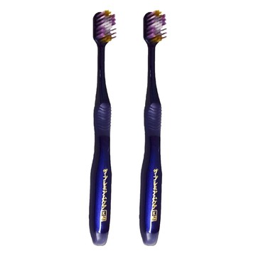 EBiSU 惠百施 The Premium Care牙齦加強型 圓頭標準刷毛  1入  2支