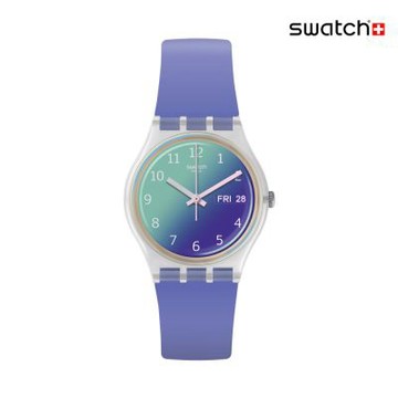 Swatch ULTRALAVANDE 太陽光譜折射錶盤/經典手錶/男錶/女錶/瑞士製造 GE718 (34mm)