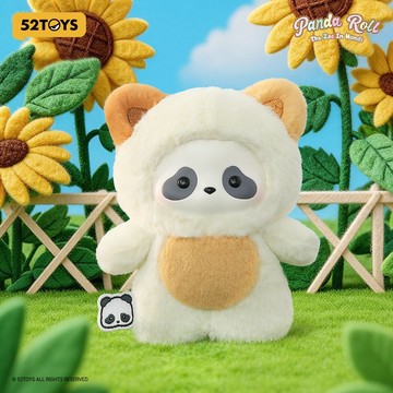 【52TOYS 官方直營】Panda Roll胖噠 掌心動物園系列 毛絨掛件 公仔