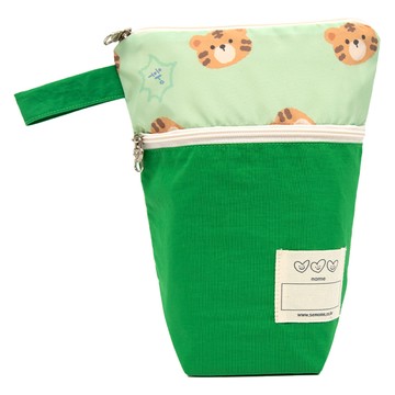 Semams 雙面防水Poki漱口杯收納袋  小老虎  16 x 20 x 8 cm