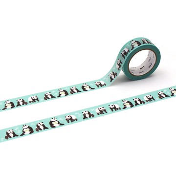 mt x maruichikyu 和紙膠帶 / 熊貓 (MTMARU08)