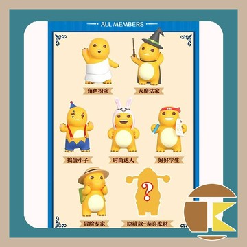 【8月預購】奶龍 變變變 驚喜盲盒 可愛公仔 盲抽 收藏推薦｜愛蛋客