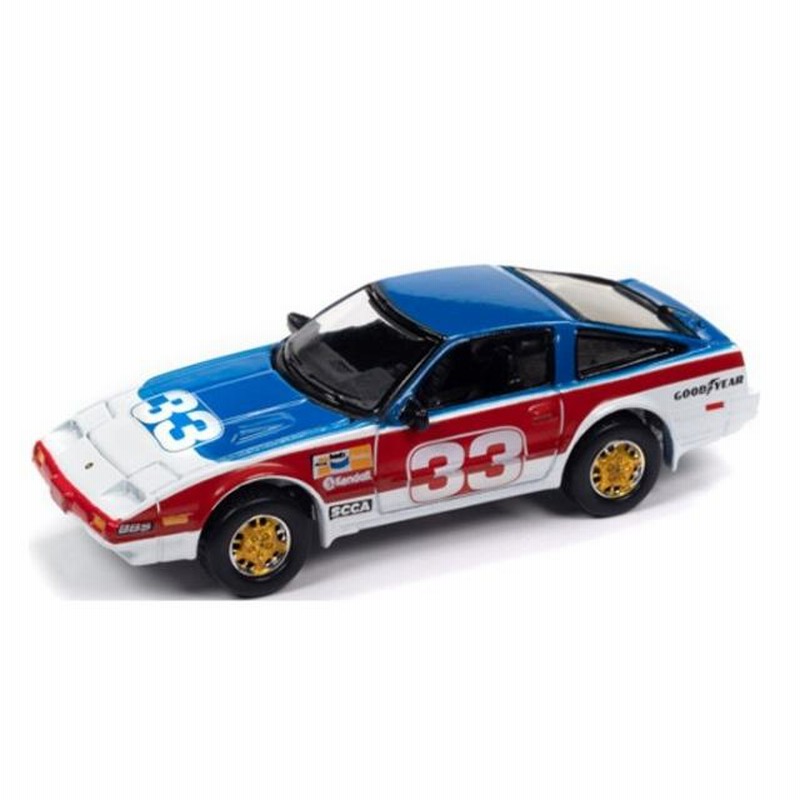 新品 JLSP298A Johnny Lightning 1/64 日産 ニッサン 300ZX 1985 レッド/ホワイト/ブルー |  LINEブランドカタログ