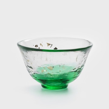 津輕 日製手作 50ml 玻璃清酒杯│夕青│單品