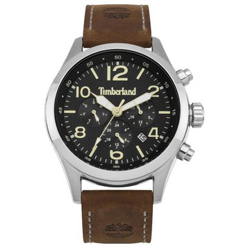 Timberland 天柏嵐 TBL.15249JS/02 三眼時尚冒險腕錶/黑面 46mm｜樂天全館特惠中★指定刷卡回饋10%