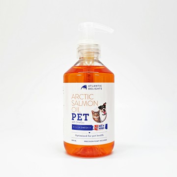 特定商品10%回饋 免運費 藍躍 挪威全天然鮭魚油 300ml 犬貓適用