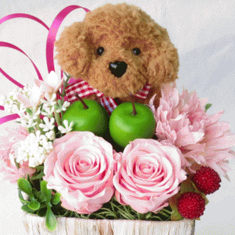 誕生日プレゼント 花 女性 フラワーアレンジメント プレゼント プリザーブドフラワー バラ 通販 Lineポイント最大1 0 Get Lineショッピング