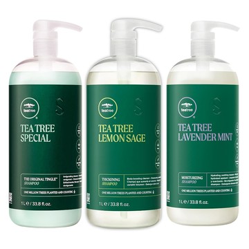 Paul Mitchell肯邦 茶樹/鼠尾草/薰衣草 洗髮精 1000ml -新包裝 (全身性沐浴清潔)(3款任選)