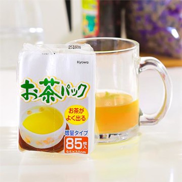 日本進口茶包袋空茶包一次性泡茶袋過濾茶葉包 花草茶鹵味袋85枚
