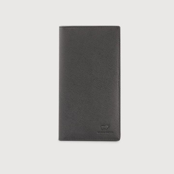 【免費升級送禮包裝】艾康-A 18卡兩折長夾-黑/BF571-631-BK