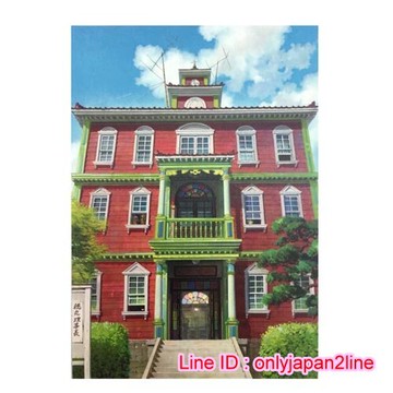 真愛日本 16101100051\t三鷹美術館限定明信片-來自紅花板     宮崎駿  美術館限定  明信片  日本帶回