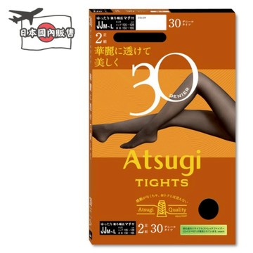 日本絲襪 Atsugi 厚絲襪30D 防靜電絲襪 舒適基本款絲襪 舒適貼合絲襪 前後檔褲襪  日本國內販售 台灣賣家出貨