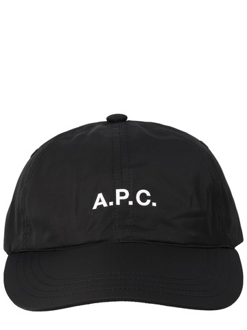 a. p.c. baseball cap with logo