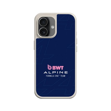 iPhone 17 SolidX 貝殼灰 - Alpine - 2025 BWT Alpine Formula One Team Logo