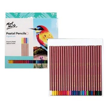 Mont Marte 蒙瑪特 粉彩鉛筆套組  24色  1組