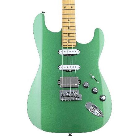 Fender フェンダー 日本製エレキギター Aerodyne Special Stratocaster(R) HSS, Maple Fingerboard, Speed Green Metallic ソフトケース付き