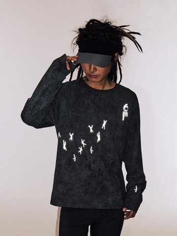 瘋醫樂隊合作 / 復古暈染 T 恤