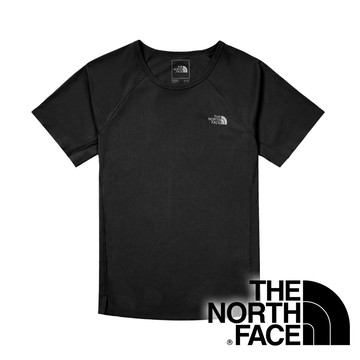 【THE NORTH FACE 美國】女快乾圓領短袖T恤『黑』NF0A8CYY 戶外 露營 登山 健行 休閒 時尚 快乾 短袖 上衣