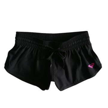 hurley沙灘褲女外貿熱銷 速干休閑彈力松緊系繩 跨境夏季百搭短褲