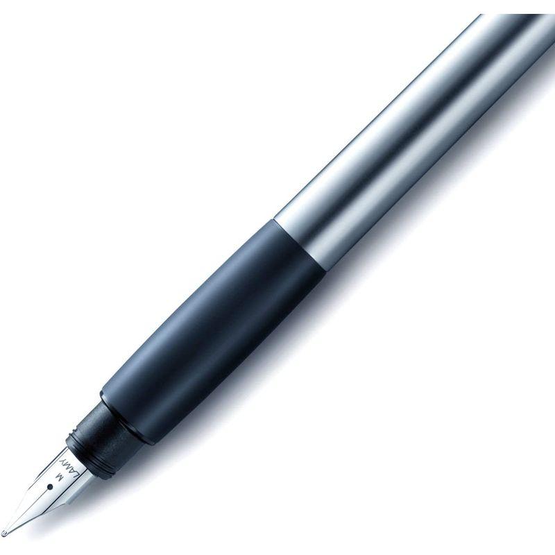 LAMY ラミー 万年筆 ペン先F(細字) アクセントAL ラバーグリップ L96KK-F 両用式 正規輸入品