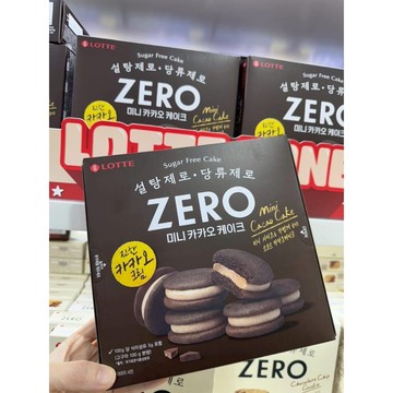 LOTTE 樂天 新包裝 Zero零糖低卡巧克力派 🍫