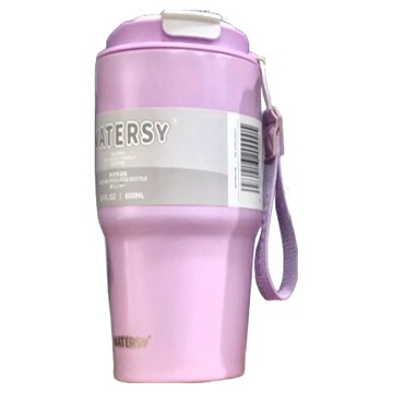 WATERSY 陶瓷內膽不銹鋼保溫杯  20oz  1個  顏色隨機