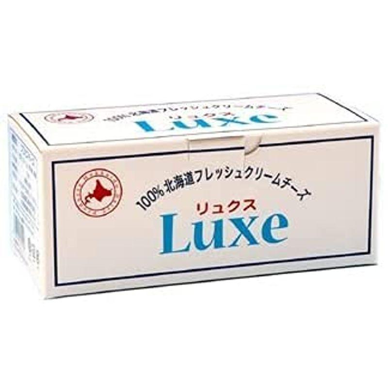 北海道乳業 Luxeリュクスクリームチーズ 1kg x12個セット (冷蔵)