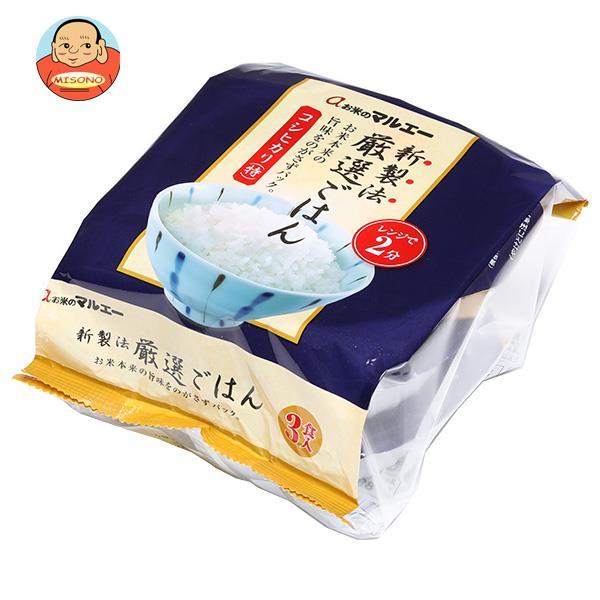 マルエー食糧 新製法 厳選ごはん コシヒカリ(特) (200g×3)×12個入