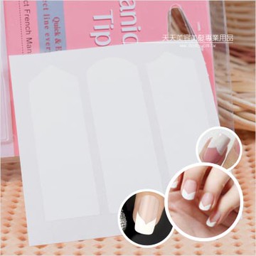 C101指甲彩繪法式貼紙(三種形狀) [11174]◇美容美髮美甲新秘專業材料◇