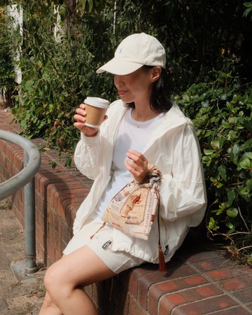 Shrink Kinchaku / SAFECO 菸草色 迷人尺寸