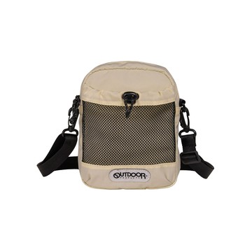 【OUTDOOR】風格前線系列側背包-米色 OD163360BE