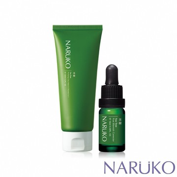 【NARUKO牛爾】茶樹痘印美白寶10ml+茶樹淨荳敷面潔膚泥120g