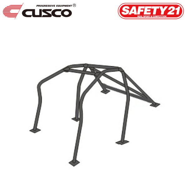 CUSCO クスコ ロールケージ SAFETY21 8点式 定員2名 逃げ シビック FD2 ...
