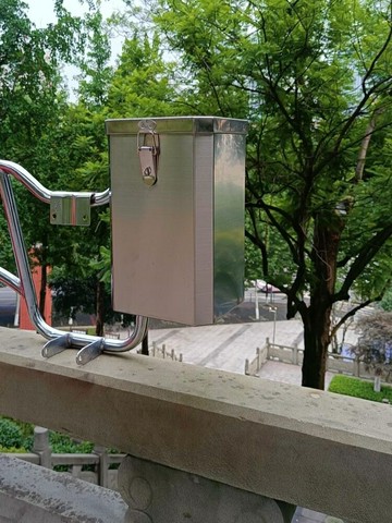 電動摩托車保險杠不銹鋼工具箱多用置儲物箱盒電瓶車側邊箱收納箱
