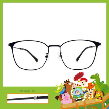 Toy Story × 巴斯光年眉框眼鏡 時光穿越 ◆ 箔金藍