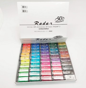 日本 SEED 50周年紀念 S-60FC 限量商品 RADER 橡皮擦 50色/盒