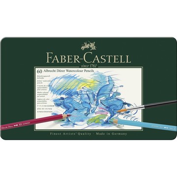 FABER-CASTELL 輝柏 藝術家級 水彩色鉛筆 60色 /盒 117560【APP滿額下單10%點數(單一帳號最高5000點)】1/31止